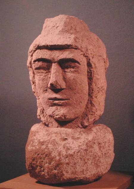 Head, found at Castelnau-le-Lez von Celtic