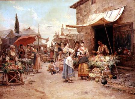 The Marketplace von Cesare A. Detti