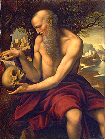 Der Hl. Hieronymus. von Cesare da Sesto