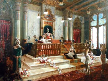 The Maharajah's Favourite von Charles Albert Pesnelle