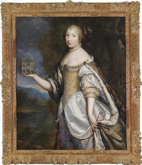 Porträt von Maria Theresia von Spanien (1638-1683), Königin von Frankreich und Navarra