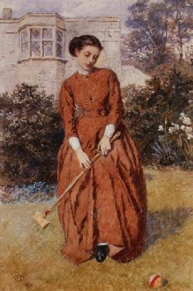 The Croquet Player 1867  on