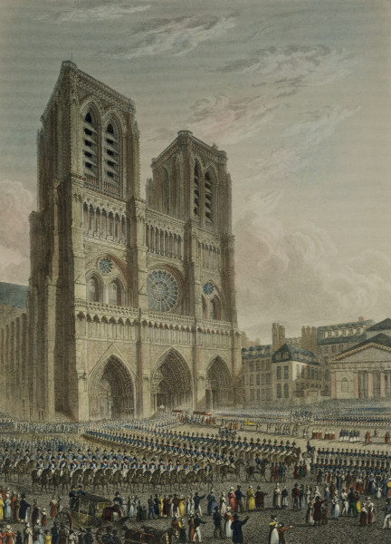 Paris, Notre Dame von Charles Heath