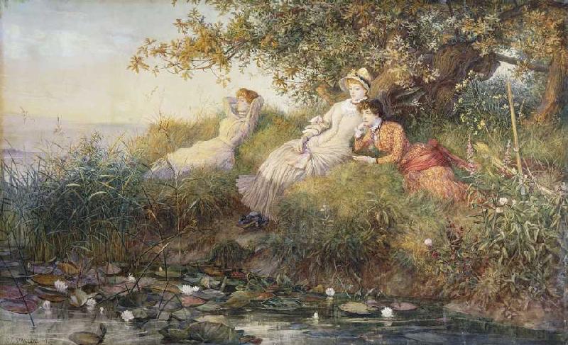 Die Phaiaken (Illustration zu Alfred Tennysons Gedicht 'The Lotus-Eaters') von Charles J. Staniland