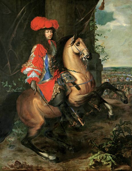 Louis XIV., painting by Ch.Lebrun 1668 von Charles Le Brun