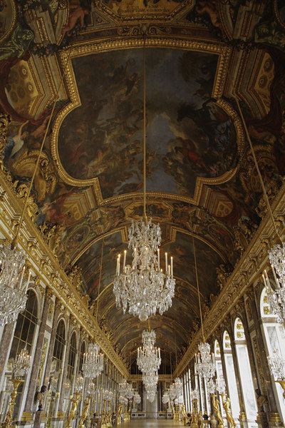 Versailles/ Halls of Mirrors/ Photo 2007 von Charles Le Brun