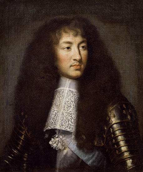 Portrait of Louis XIV (1638-1715) von Charles Le Brun