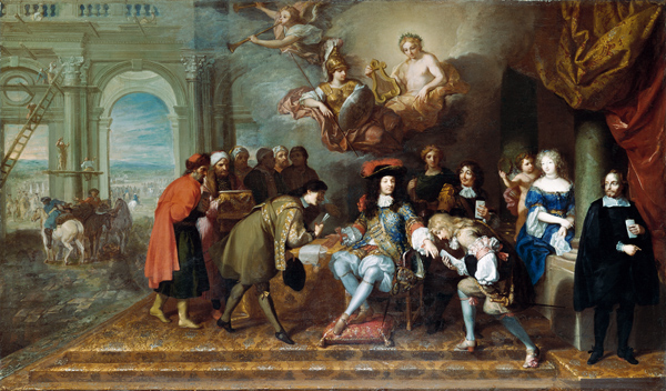 Louis XIV. empfängt einen Gesandten von Charles Le Brun (Nachfolger)