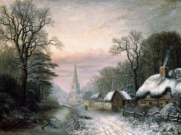 Winter landscape von Charles Leaver