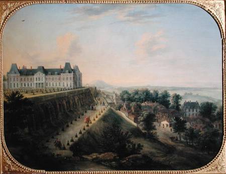 The Chateau de Meudon von Charles Leopold Grevenbroeck