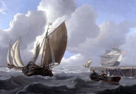 Shipping off the Dutch Coast von Charles Martin Powell