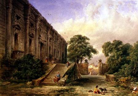 View of the East Front of Nottingham Castle von Charles McArthur