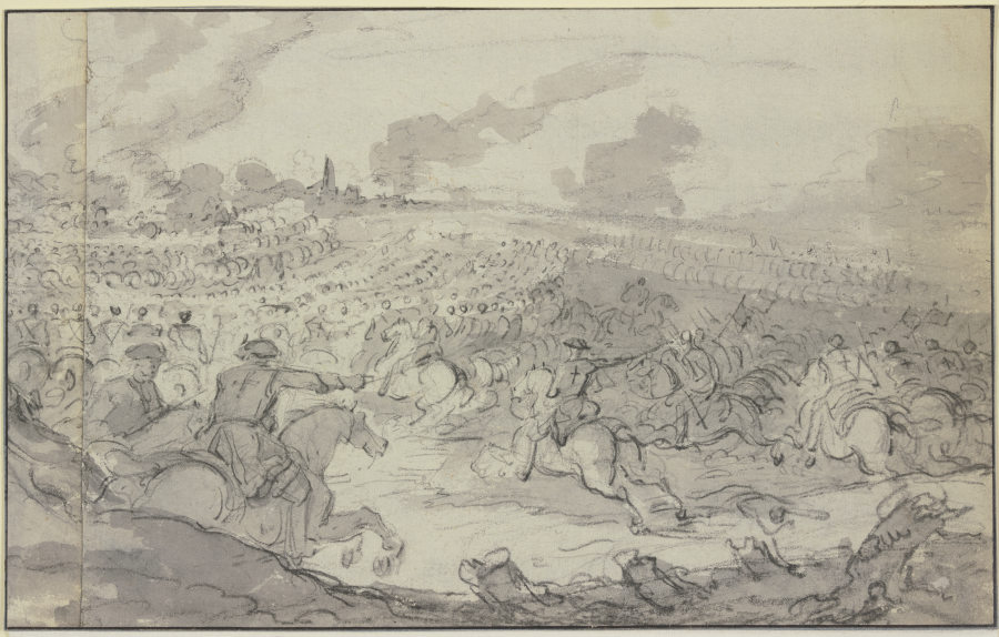 Kavalerieattacke von Charles Parrocel