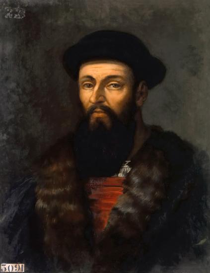 Porträt von Ferdinand Magellan (1470-1521) 1835