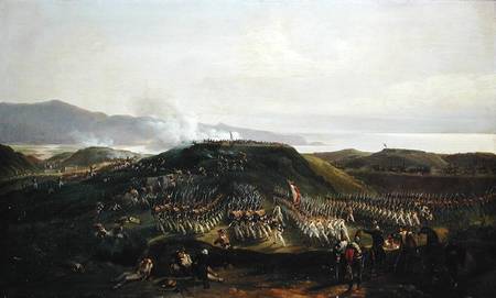 Battle of Croix des Bouquets, 23rd June 1794 von Charles Renoux