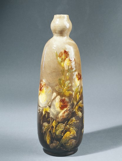 Bottle decorated with roses von Charles Virion