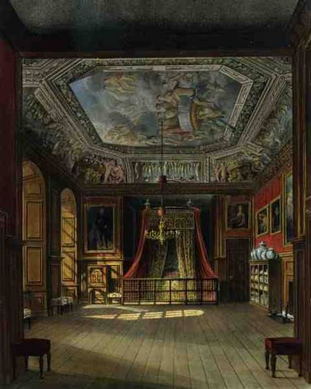 Queen Anne S Bed Windsor Castle From Charles Wild Als