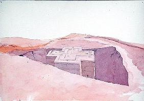 Giorgis II, Lalibela, Ethiopia, 1996 (w/c on paper) 