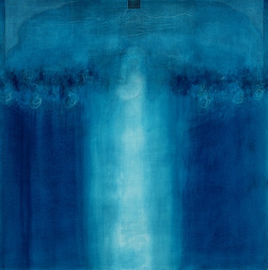 Untitled blue painting von Charlie Millar