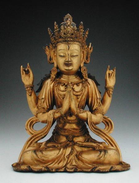 Figure of Avalokitesvara Sadaksari von Chinese School