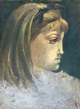 Misia Sert (1872-1950) im Stil von Manet