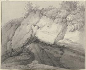 Felsenhöhle im Gebirge