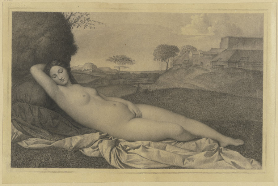Giorgiones schlummernde Venus in Dresden von Christian Siedentopf