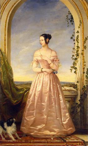 Großfürstin Alexandra Nikolajewna von Russland (1825-1844), Prinzessin von Hessen-Kassel zu Rumpenhe 1840