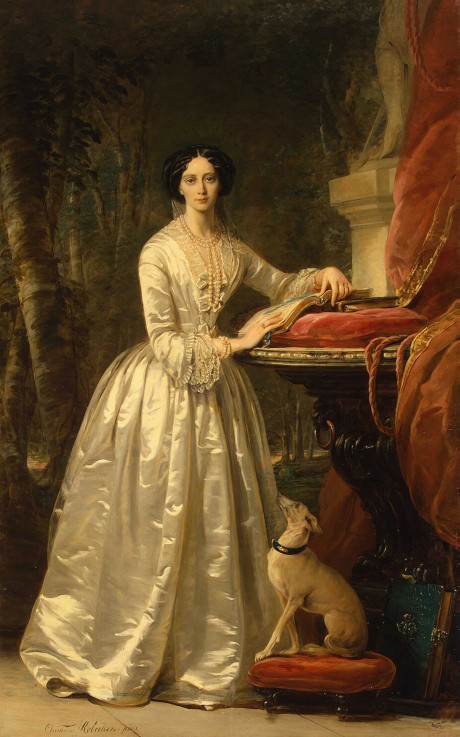 Porträt der Großfürstin Maria Alexandrowna (1824-1880), zukunftige Zarin von Russland von Christina Robertson