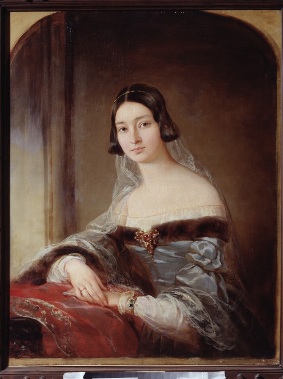 Porträt von Maria Sergejewna Buturlina (1815—1902) von Christina Robertson
