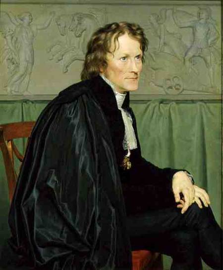 Bertel Thorvaldsen (1770-1844) von Christoffer Wilhelm Eckersberg