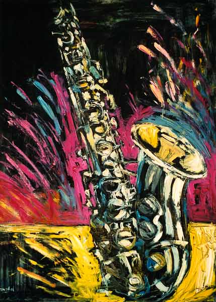 Saxophon IV von Christoph Menschel