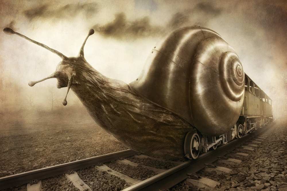 Snail Mail von Christophe Kiciak