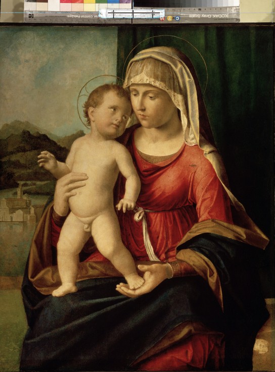 Madonna mit dem Kinde von Giovanni Battista Cima da Conegliano