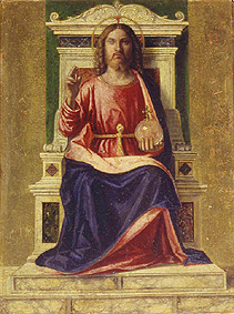 Thronender Christus (Salvator Mundi) von Giovanni Battista Cima da Conegliano