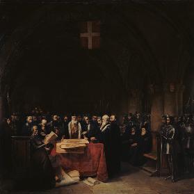 The Chapter of the Order of St. John of Jerusalem held in Rhodes in 1524 1839