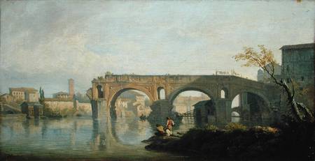 The Ponte Rotto, Rome von Claude Joseph Vernet