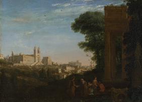 Ansicht von Rom 1632