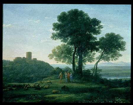 Jacob with Laban and his daughters von Claude Lorrain