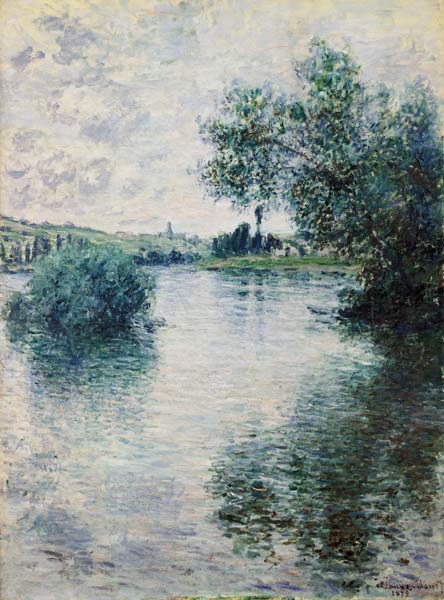 Die Seine bei Vétheuil von Claude Monet
