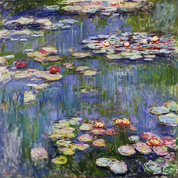 Seerosen von Claude Monet