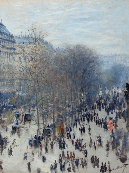Boulevard des Capucines von Claude Monet
