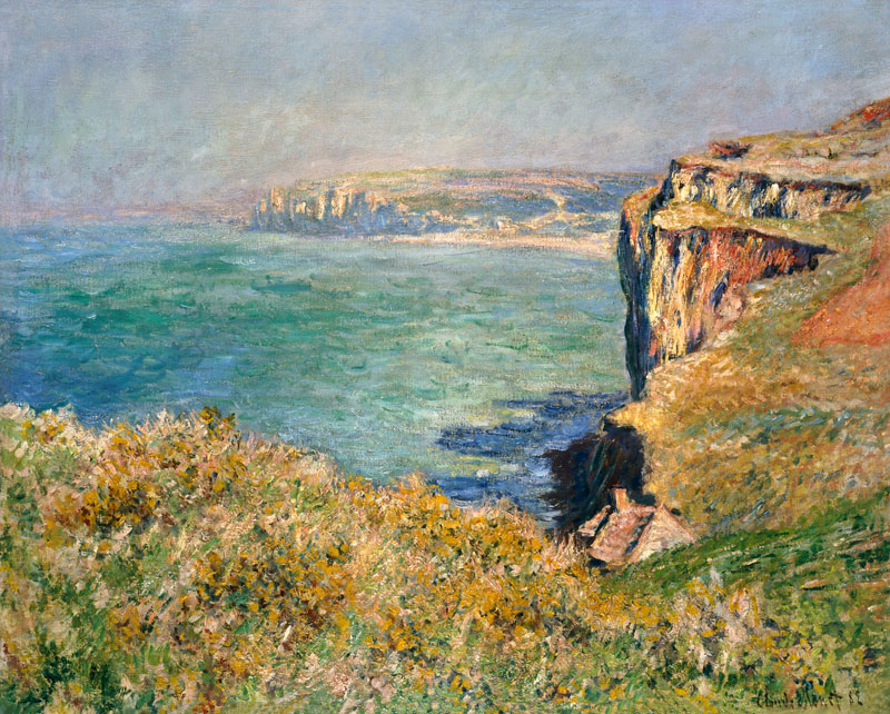 Cliff at Varengeville von Claude Monet