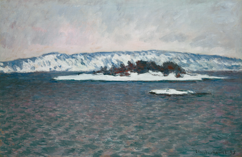 Der Fjord von Christiania (Oslo) von Claude Monet