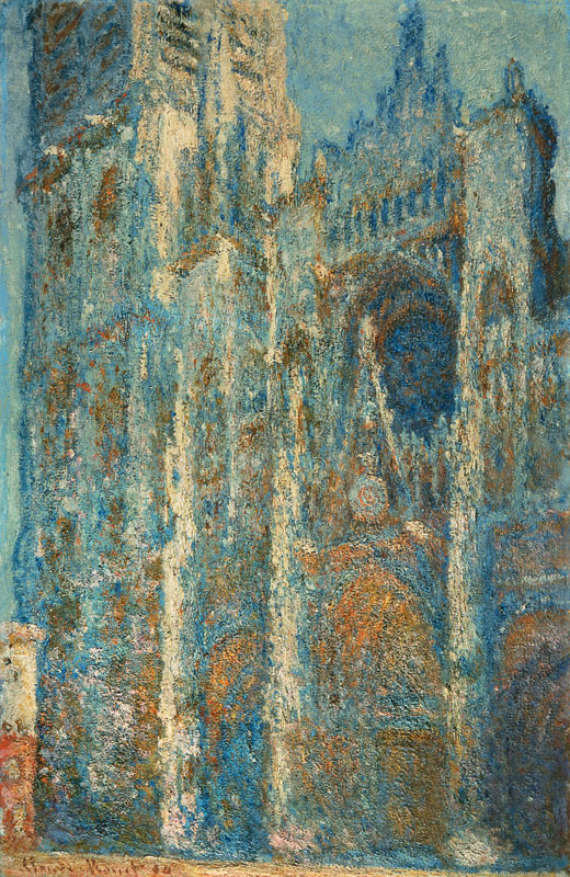 Die Kathedrale von Rouen, mittags. von Claude Monet