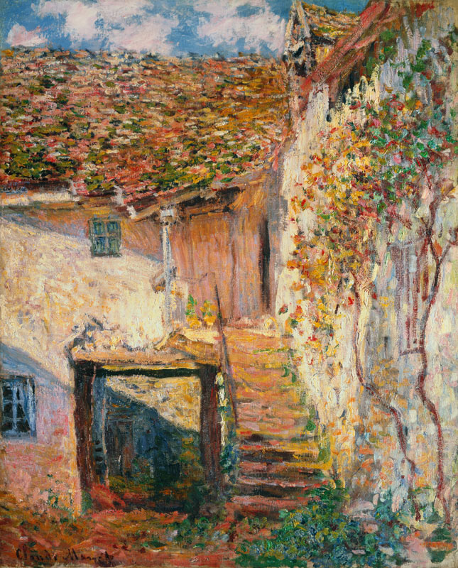 Die Treppe von Claude Monet