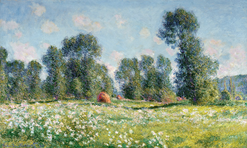 Effect of Spring, Giverny von Claude Monet