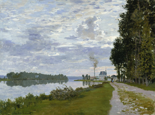 La Promenade D''Argenteuil von Claude Monet