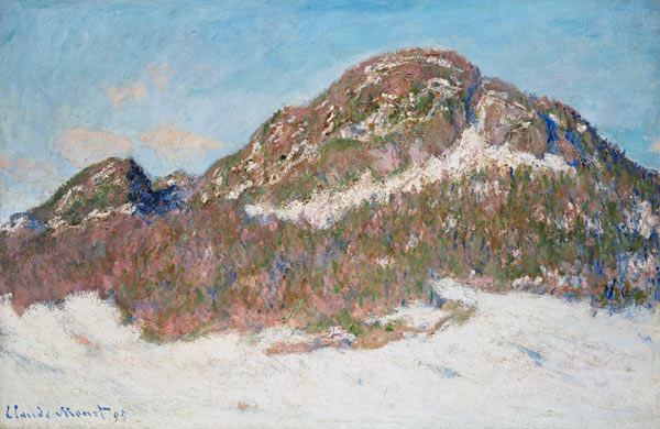 Mount Kolsaas in Sunlight von Claude Monet