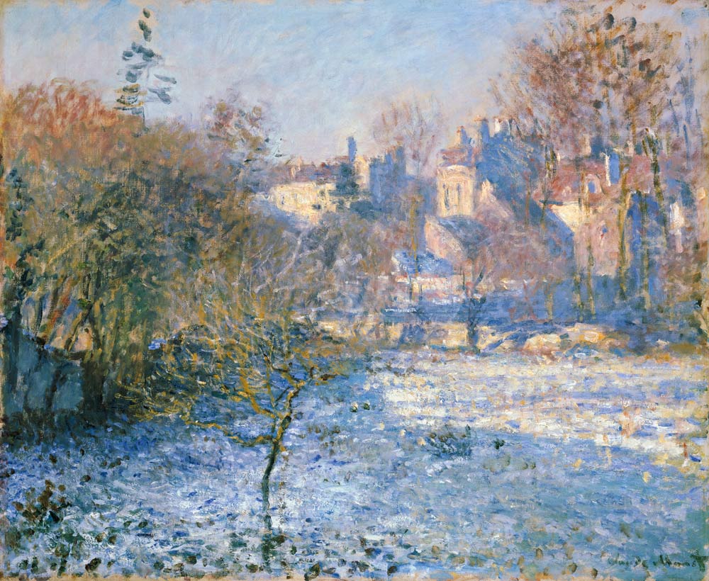 Rauhreif von Claude Monet